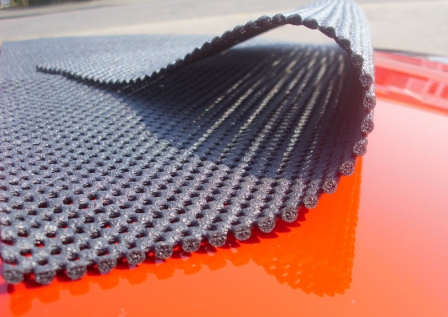 soft anti slip matting for the bootbag car luggage rack