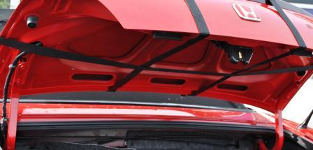 strapping system for mercedes clk luggage rack