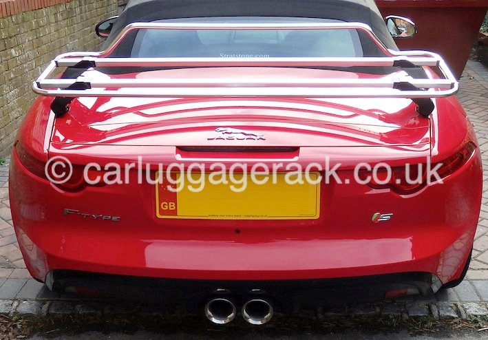 jaguar f type convertible luggage rack